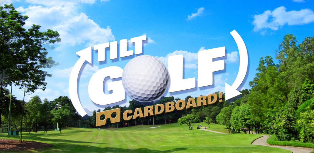 The Tilt-Golf Cardboard Promo Graphic